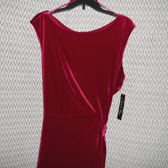 Red Velvet Holiday Dress 18 NWT - Picture 12 of 12